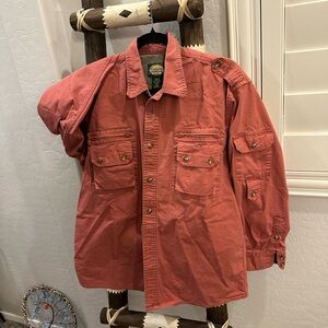 Cabela's Men's Rust Button-Up Fishing Shirt